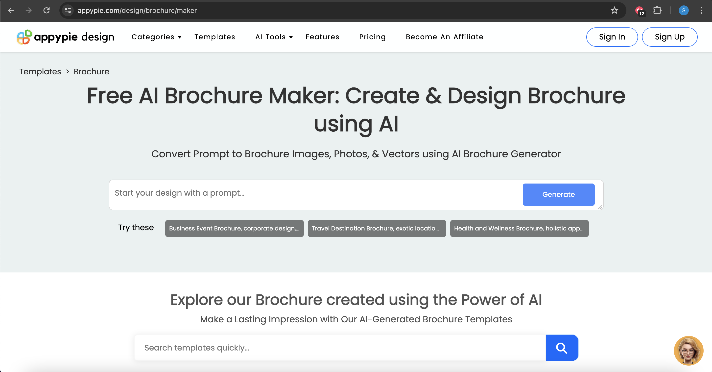 AI Brochure Maker