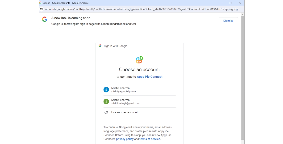 Link Your Google Account