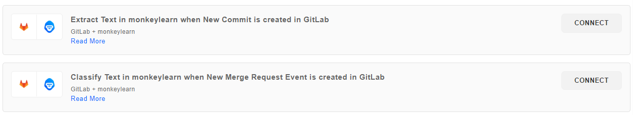 Monkey Learn and GitLab Integration