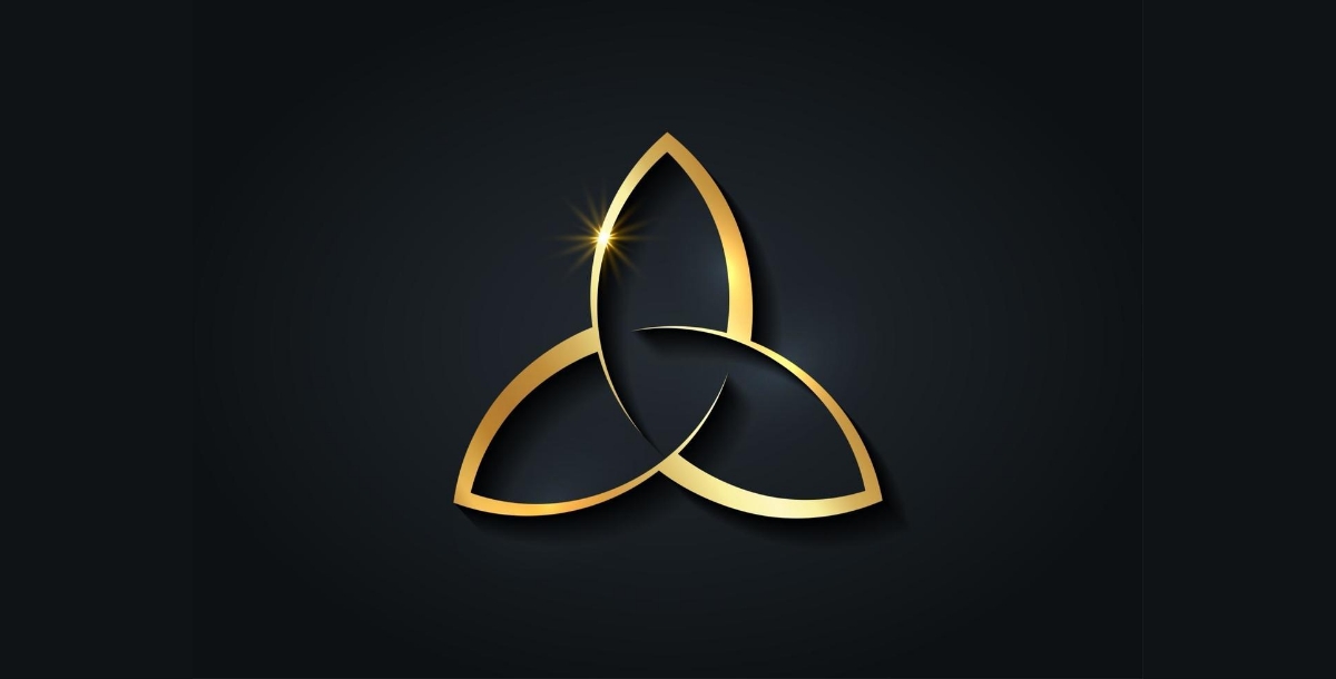 Trinity rotational symmetrical logo
