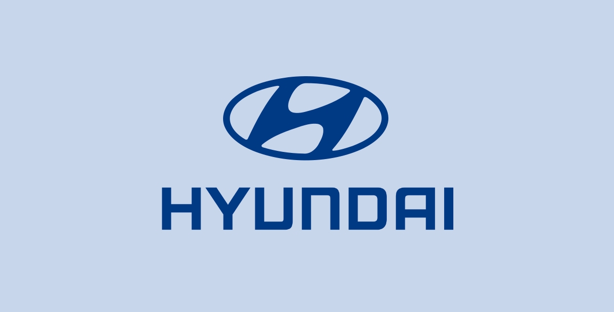 Hyundai glide reflectional symmetry logo