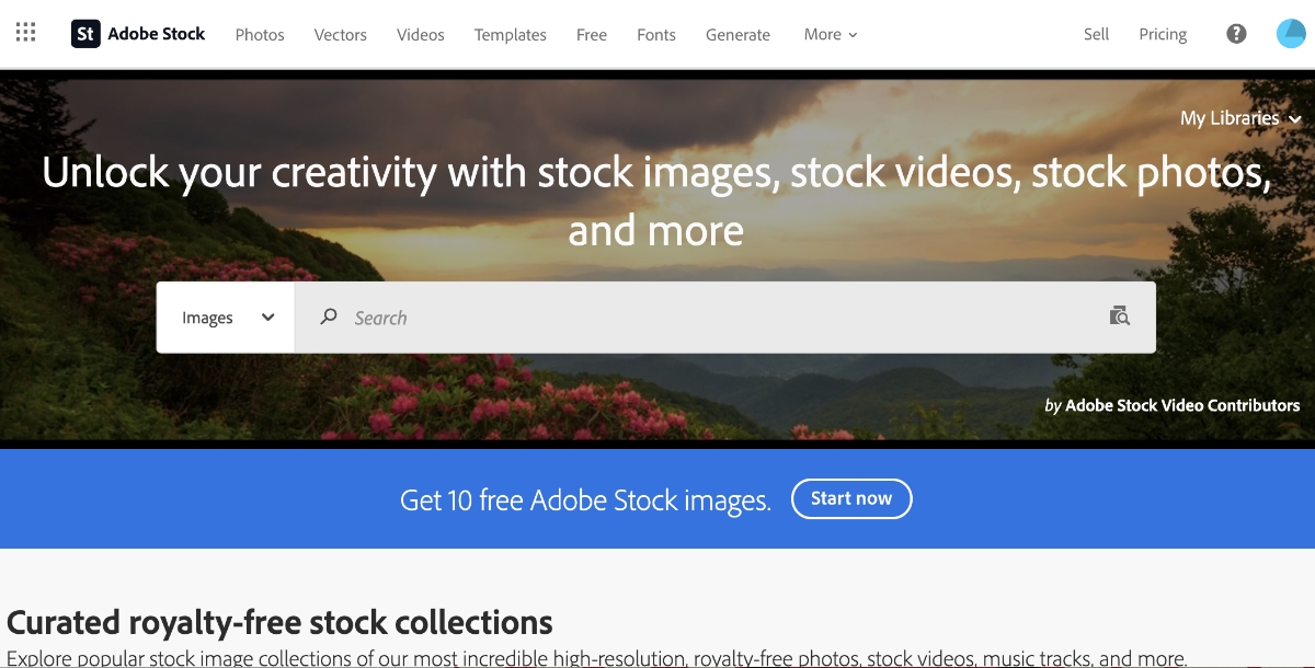 Adobe Stock Download Icons for free