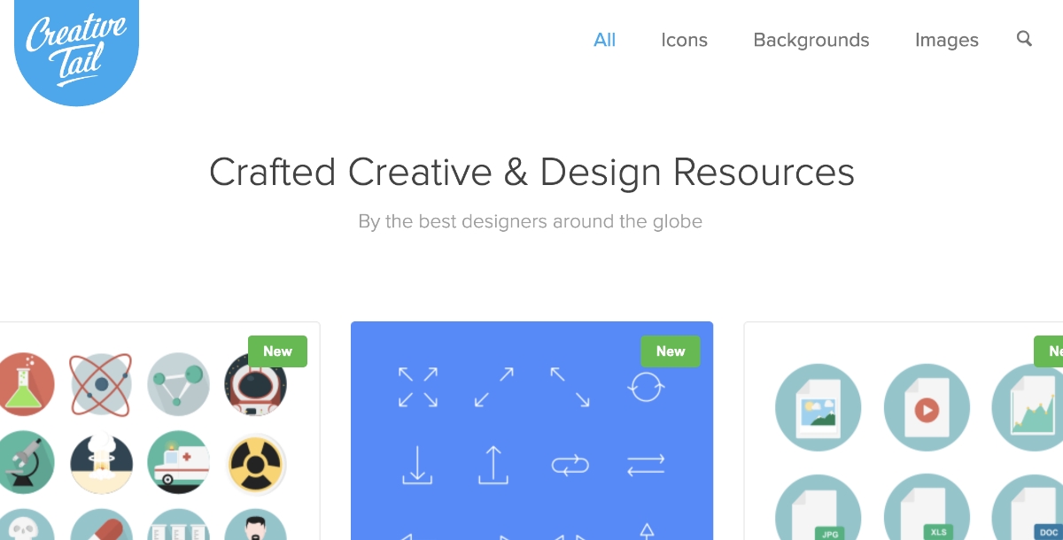 CreativeTail Download Icons for free