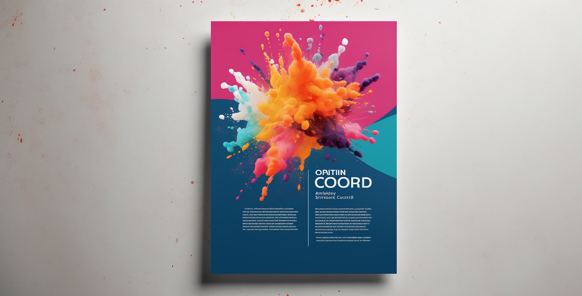 Print Advertisement Ideas -The Color Explosion