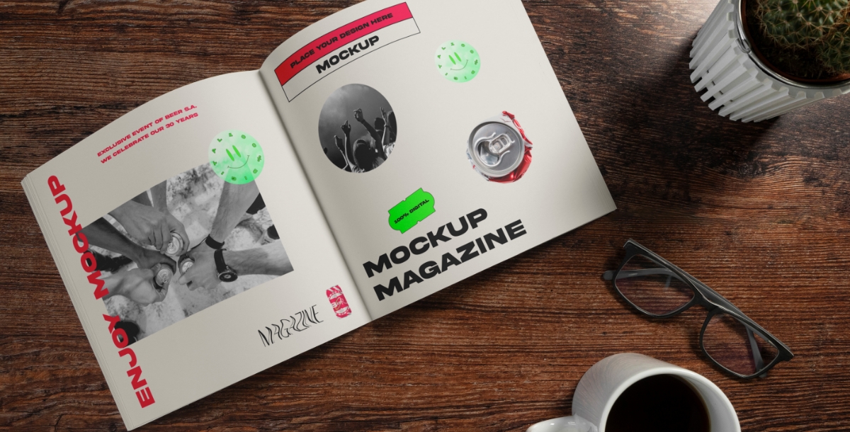 Print Advertisement Ideas - The Magazine-Within-Magazine