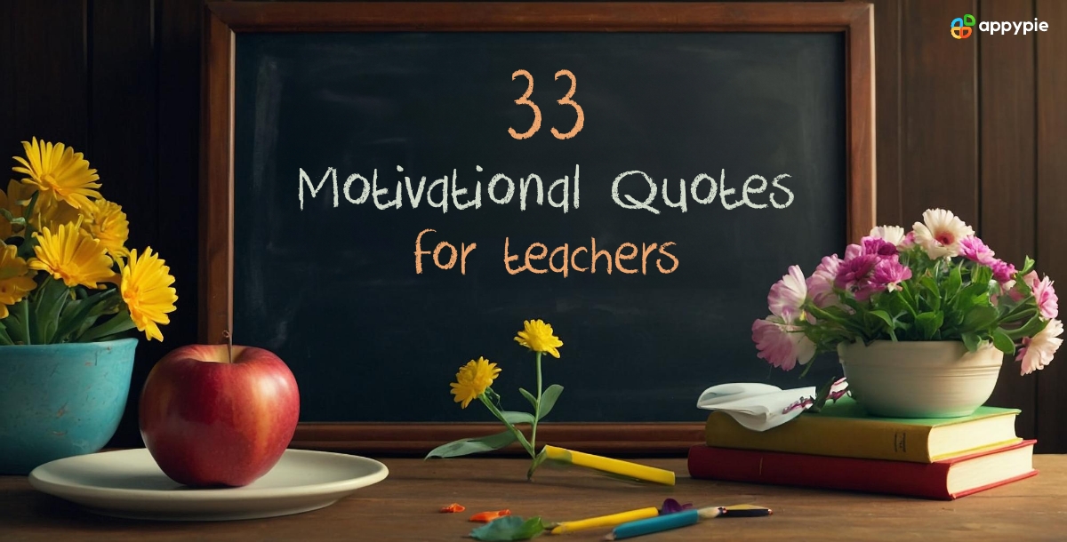 33 motivational quotes for teachers, featured image