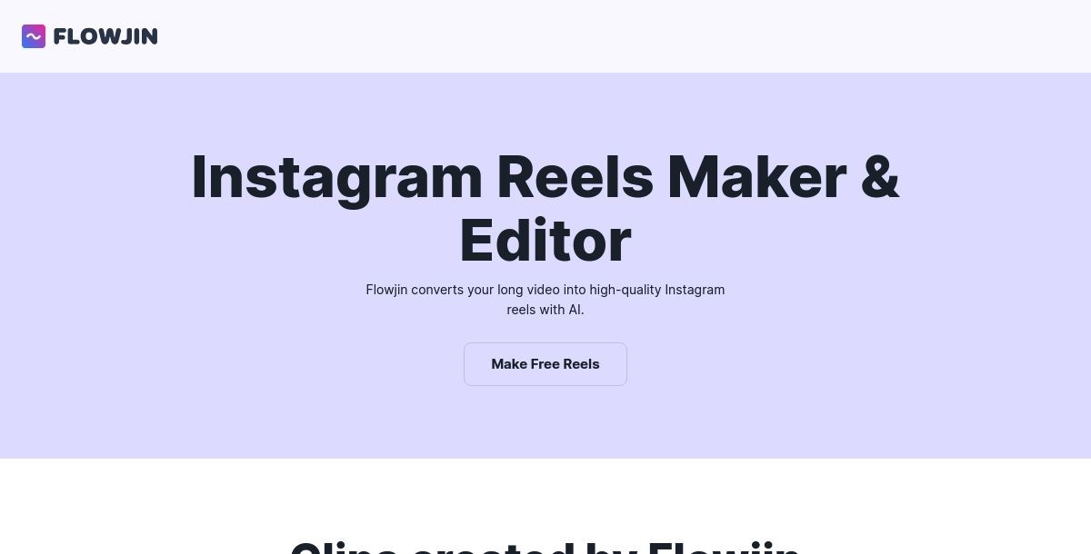 Flowjin AI Instagram Reels Creator