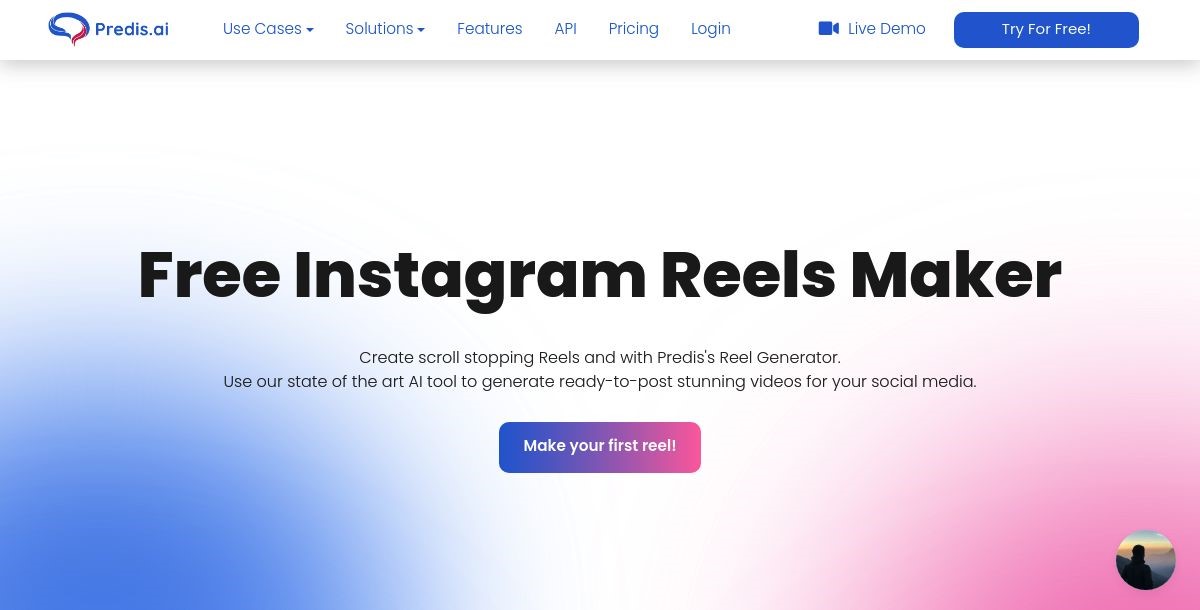 Predis.ai Instagram Reel Maker