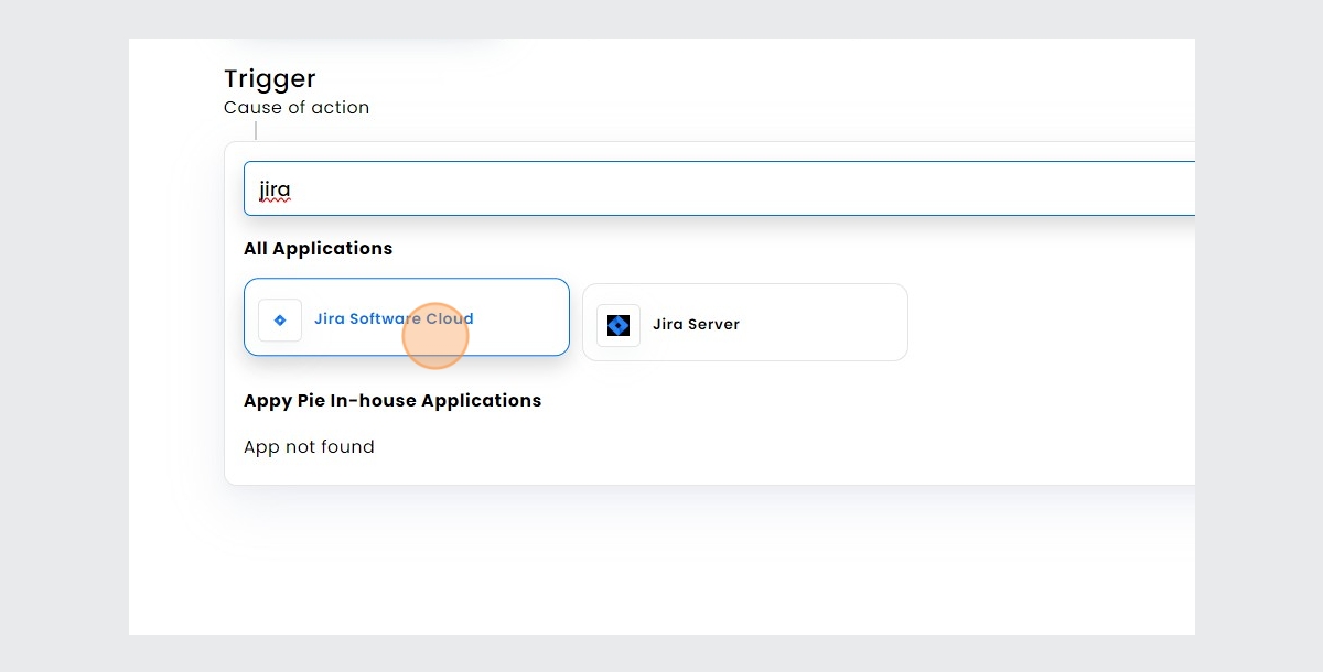  Jira app as trigger