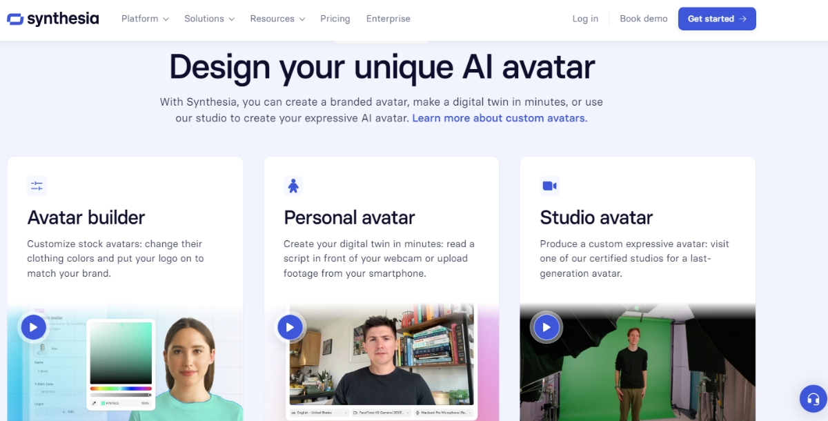 Synthesia AI Avatar Generator 