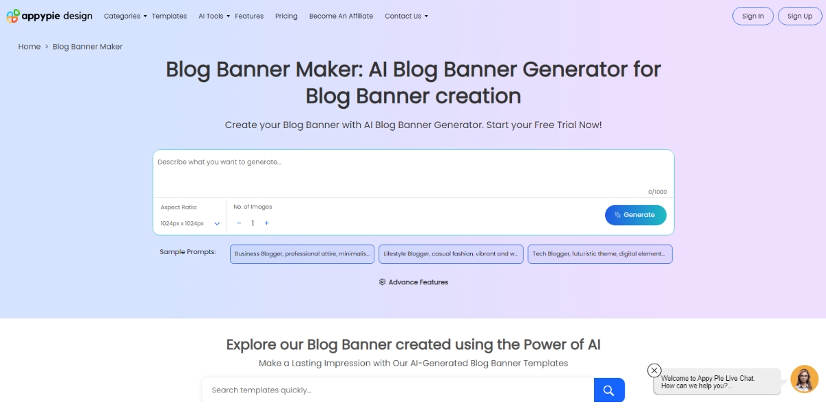 AI Blog Banner Maker