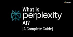 Perplexity AI homepage