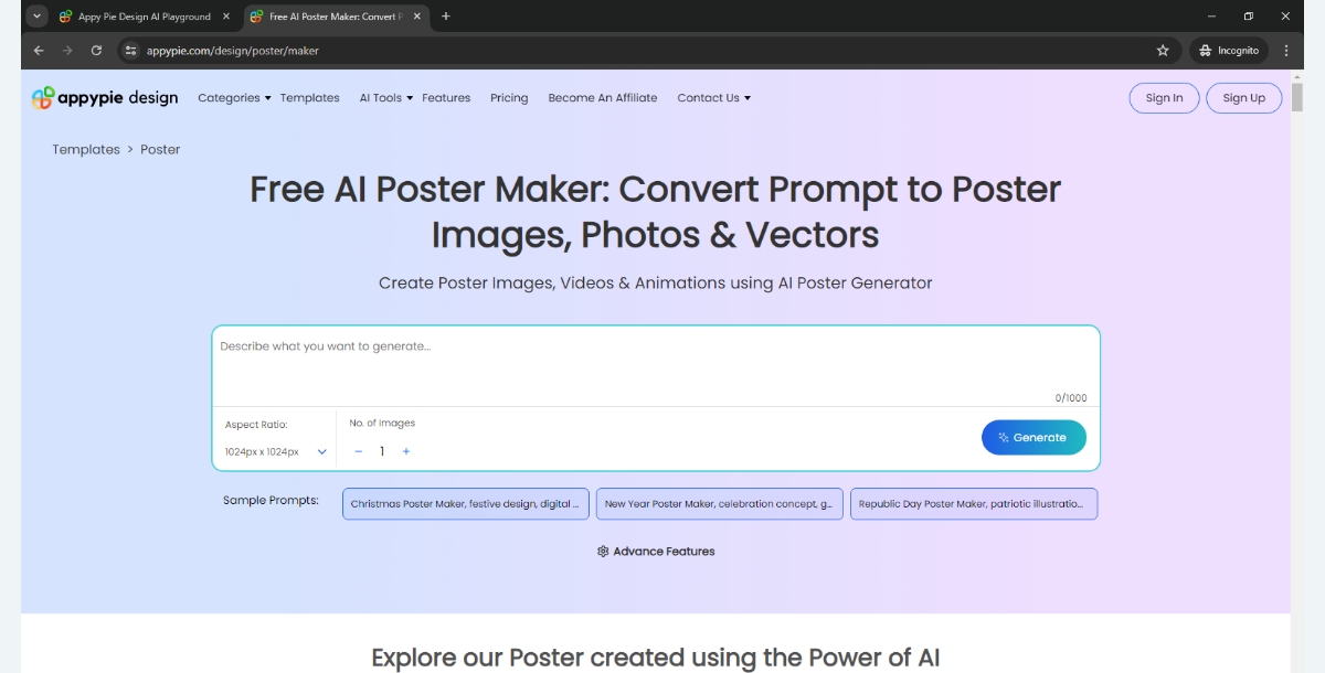 AI Poster Maker
