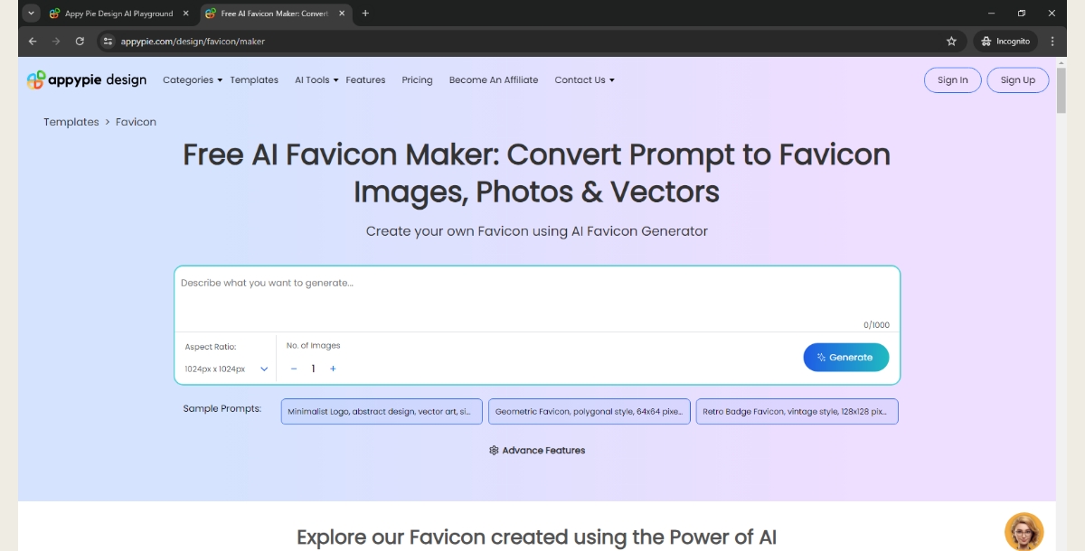 AI Favicon Maker