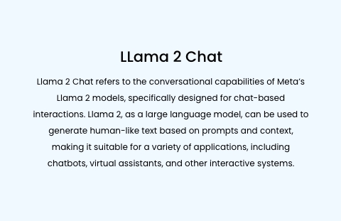 LLama 2 Chat API